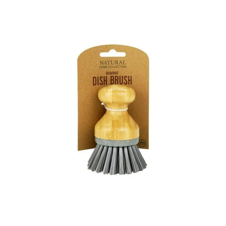 Bonita Home Bamboo Dish Brushes 3.9"x2.7"x2.7" 1