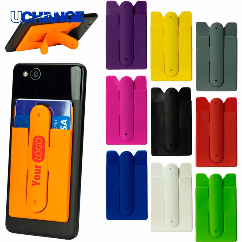 Silicone Mobile Phone Holder with Pocket