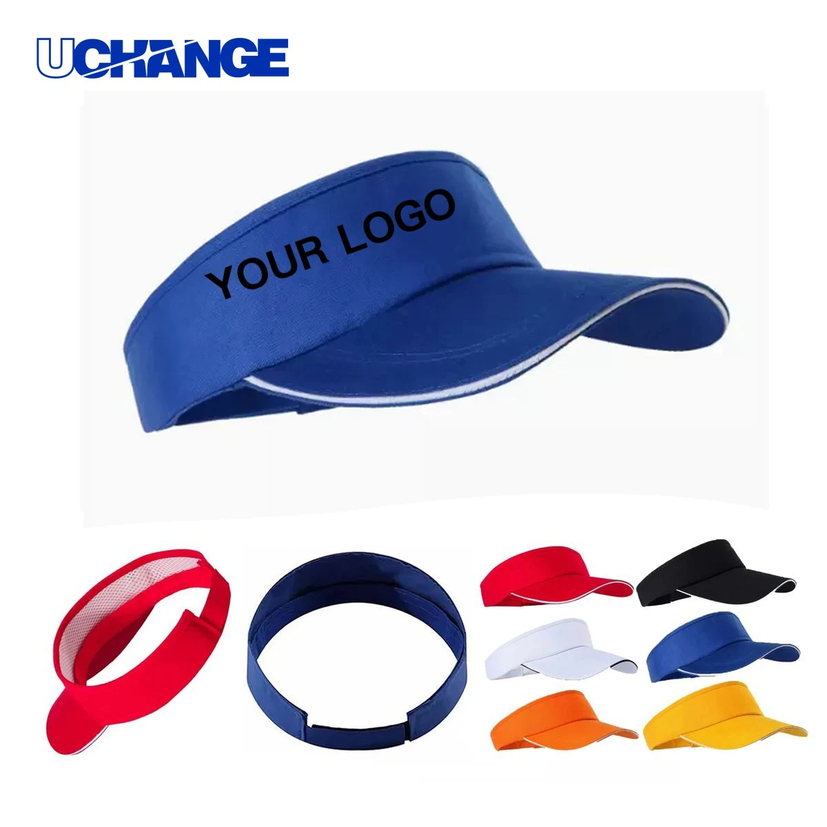 Moisture Wicking Outdoor Visor Hat for Running or Golf 1