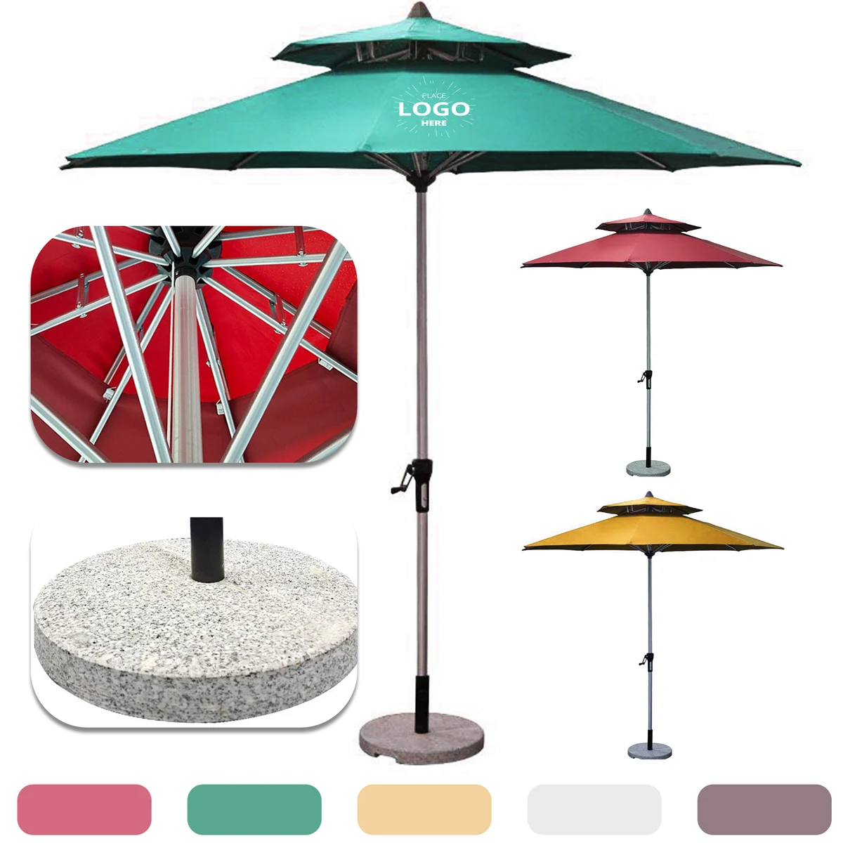 Table Market Umbrella 1
