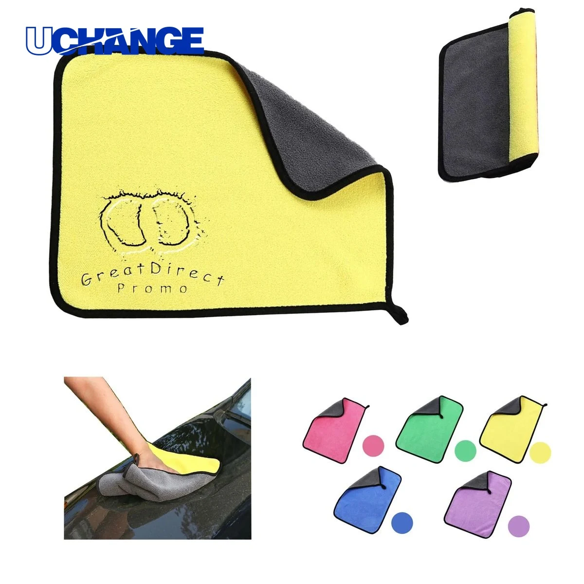 Coral Velvet Car Cleaning Cloth Towel for Detailing 1