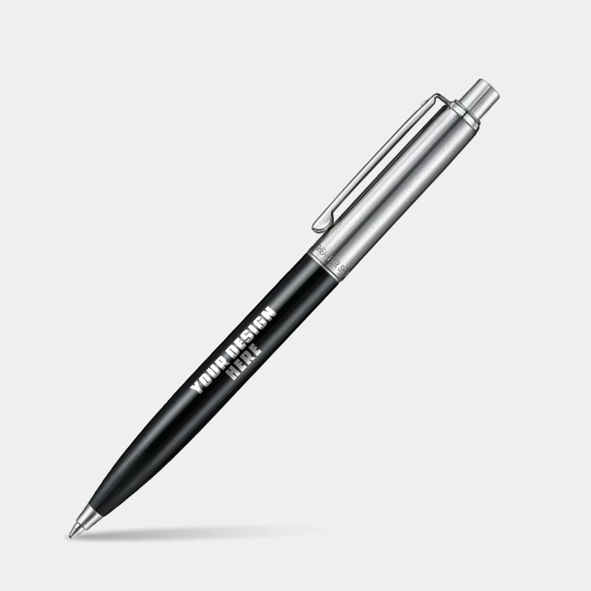 SHEAFFER® Sentinel Metal 331 Glossy Black Barrel Executive Ballpoint Pen w/ Gift Box 1