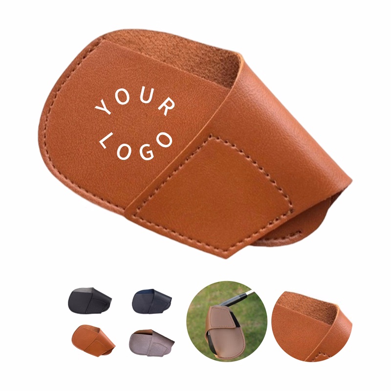 Faux Leather Club Protector Removable Closure 4.3" By 2.8"