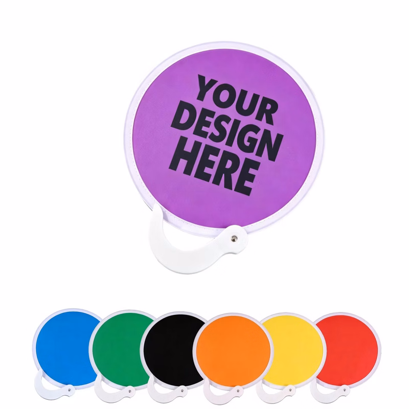 Creative Folding Fan with Custom Printed Logo