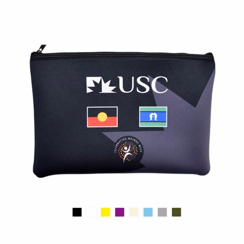 Neoprene Pen Bag w/Zippered Closure