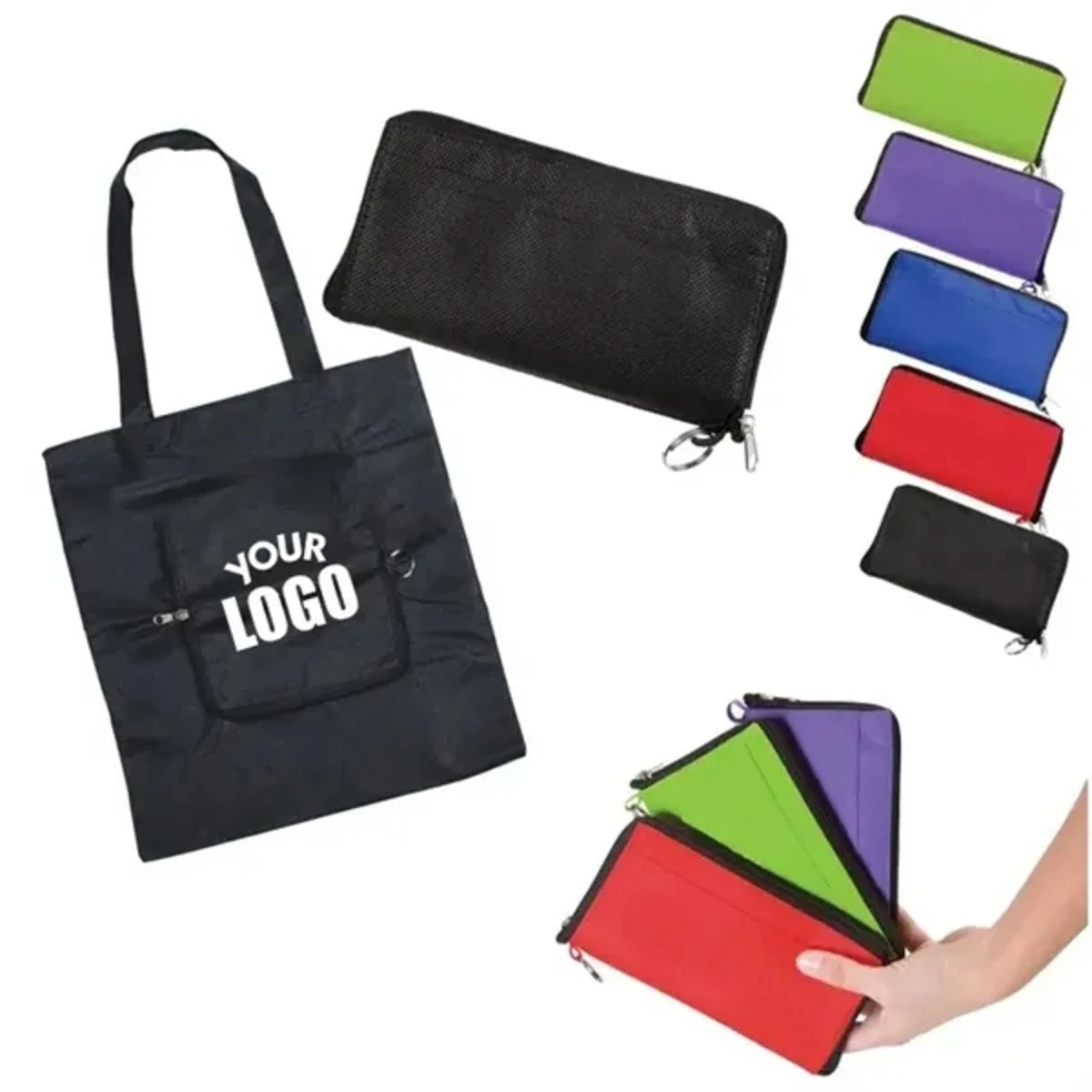 Folding Shopping Tote Bag 1