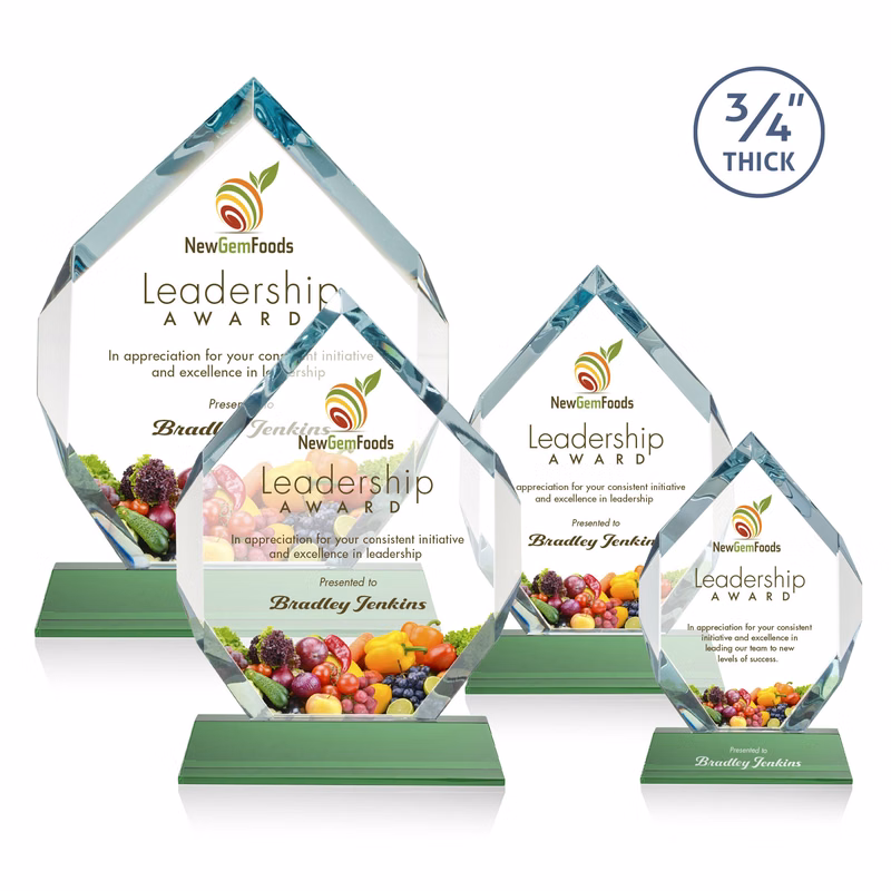 Royal Diamond VividPrint™ Award on Newhaven - Green
