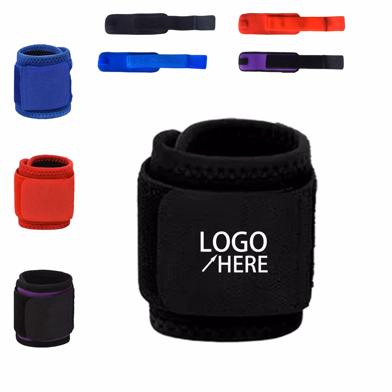 Polyester Foam Rubber Sports Wristband