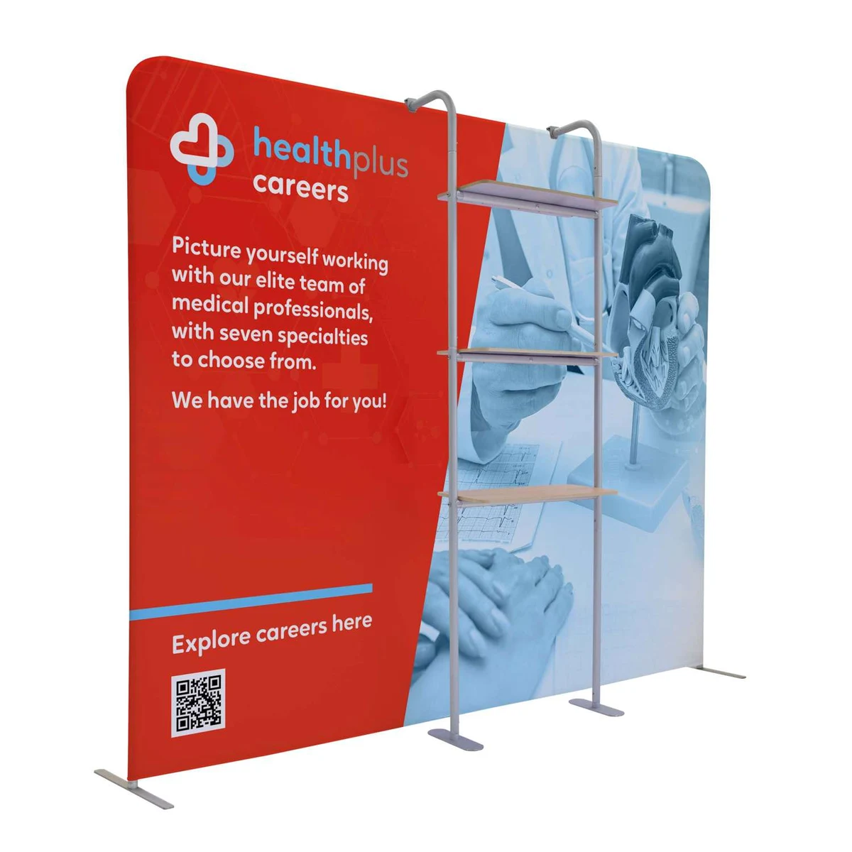 EuroFit™ Cascade Three-Shelf Merchandiser 1
