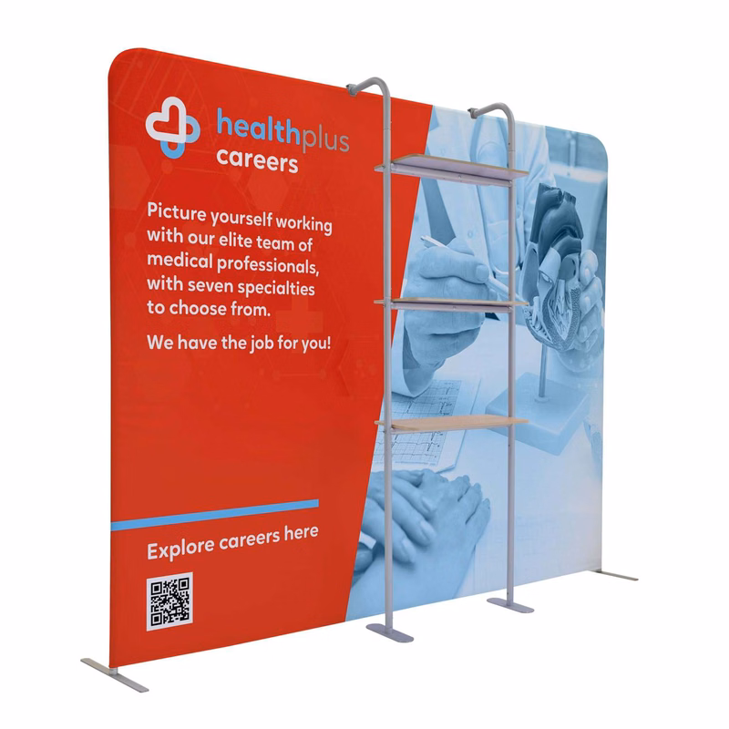 EuroFit™ Cascade Three-Shelf Merchandiser