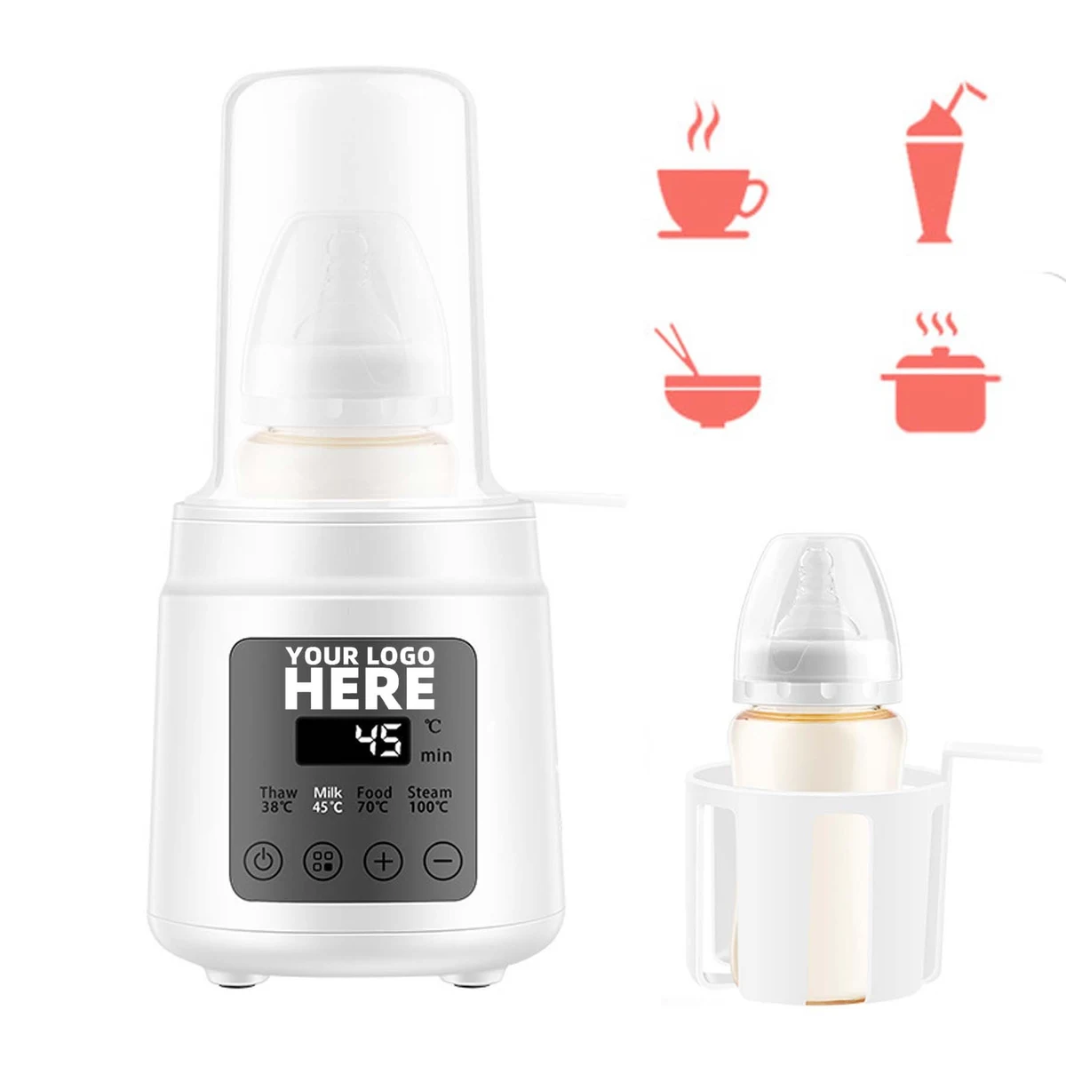 Milk Beverage Warmer With Timer 1