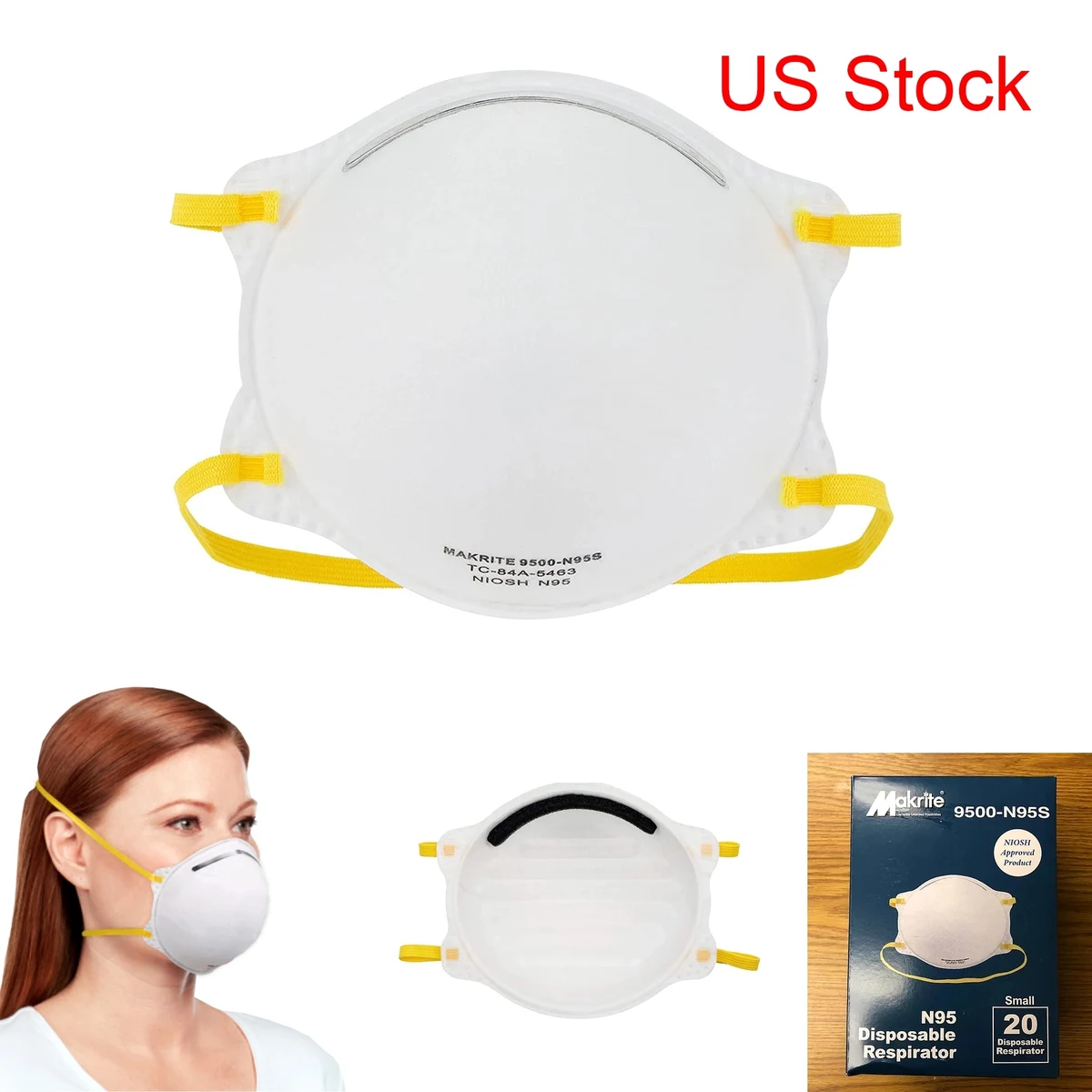 Certified Makrite 9500-N95S - SMALL SIZE ONLY 1