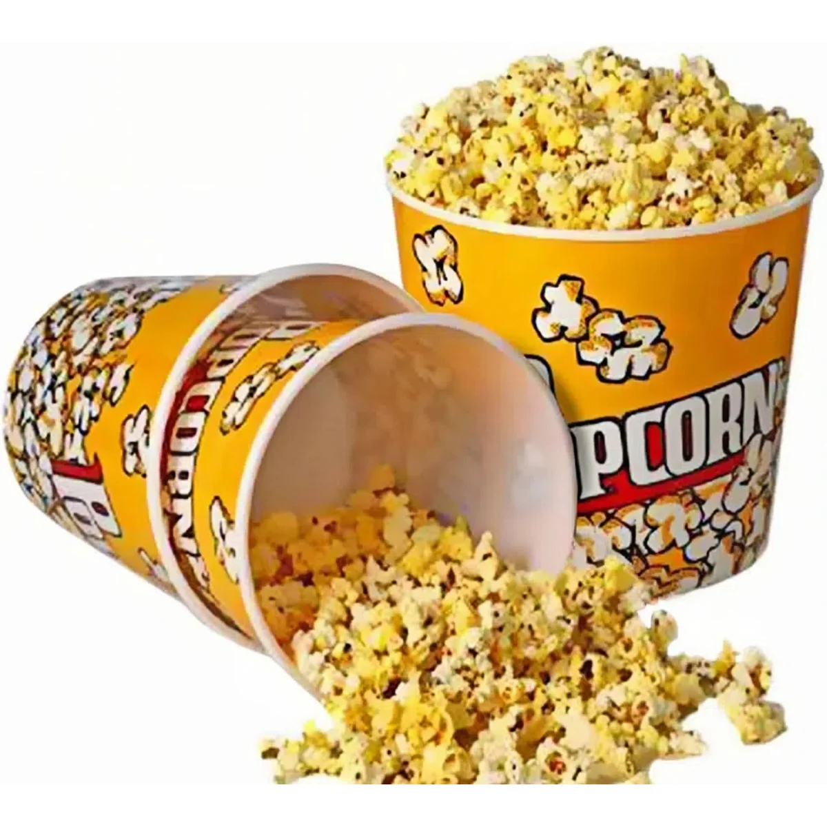 Paper Popcorn Bucket 1