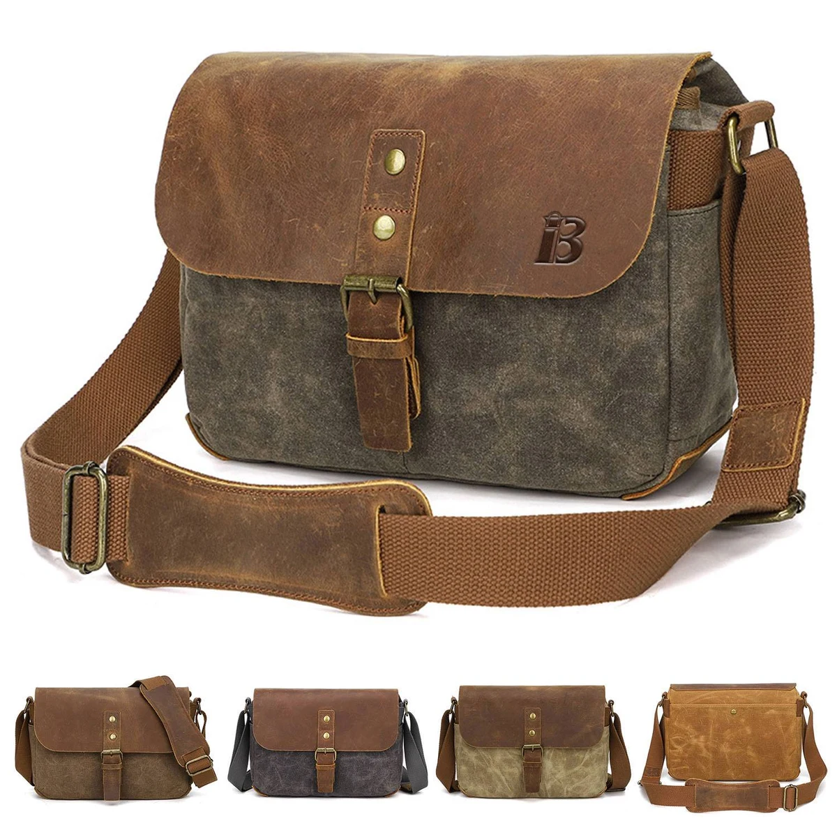 Canvas Waterproof Camera Bag 1