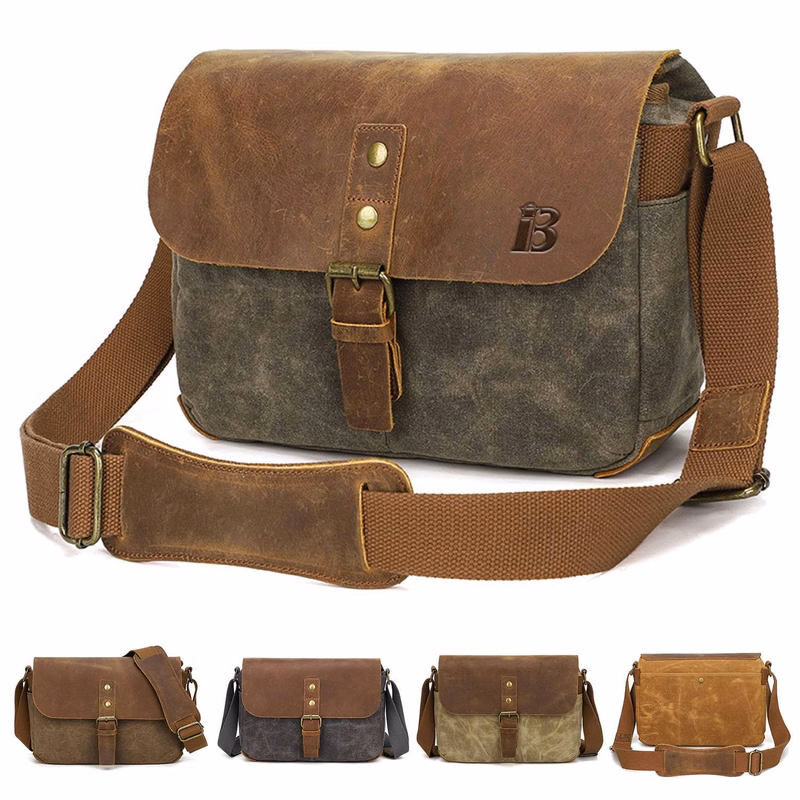 Canvas Waterproof Camera Bag