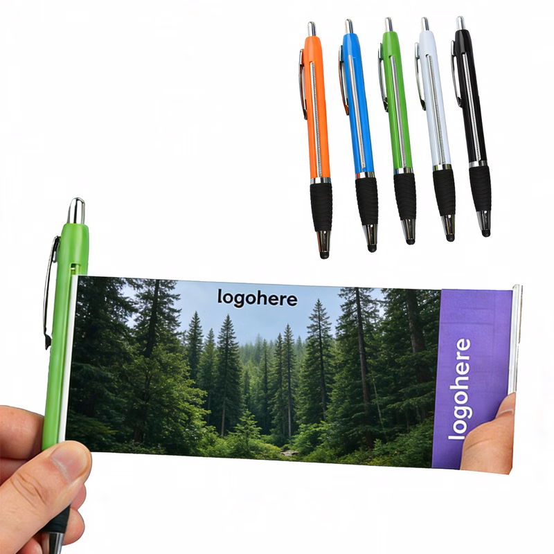 MOQ 100 Customized Banner Universal Capacitive Stylus Pen