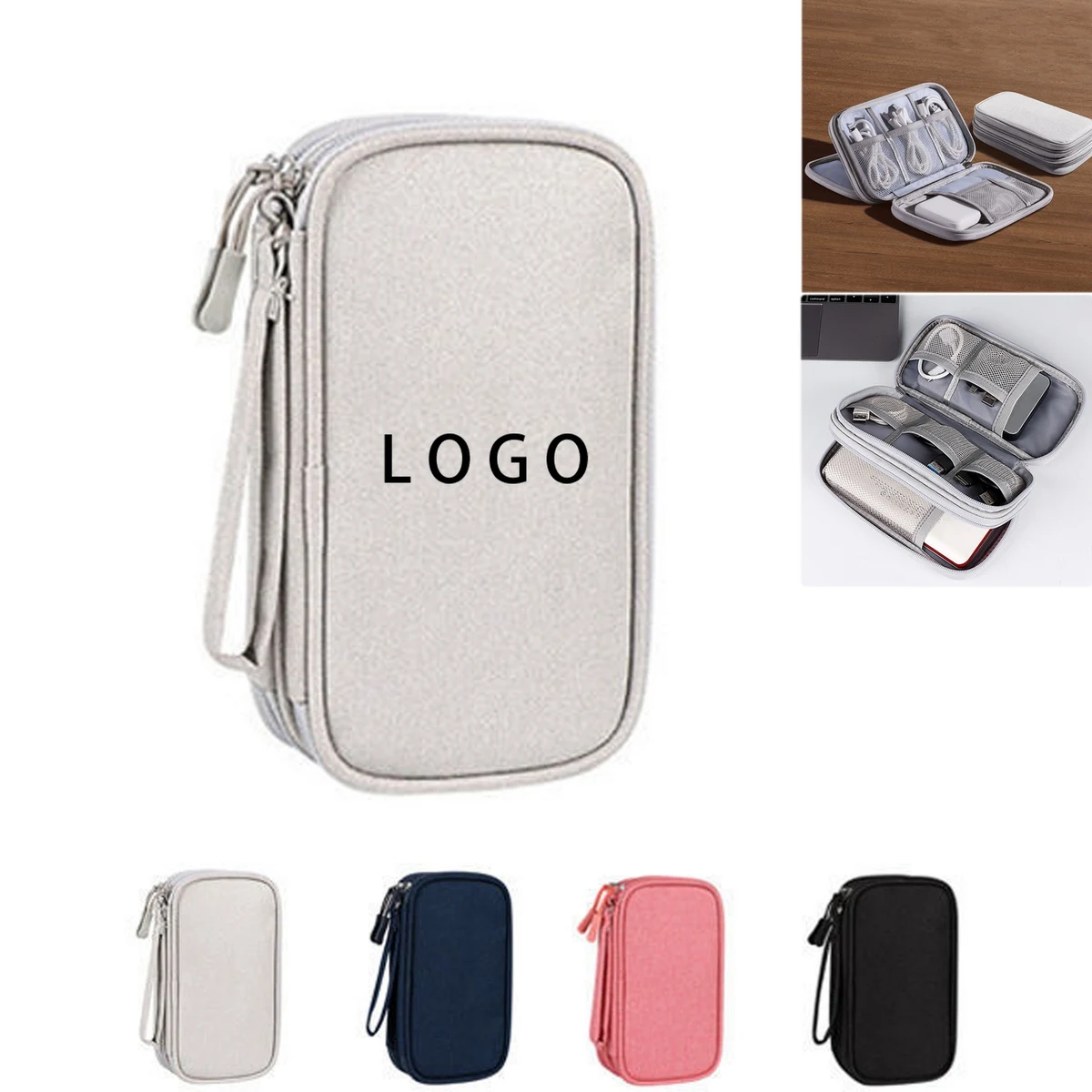Electronic Accessories Portable Waterproof Storage Bag 1