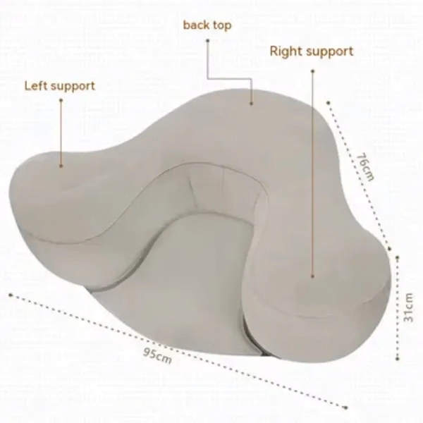 Large Inflatable Meditation Cushion for Yoga Zafu