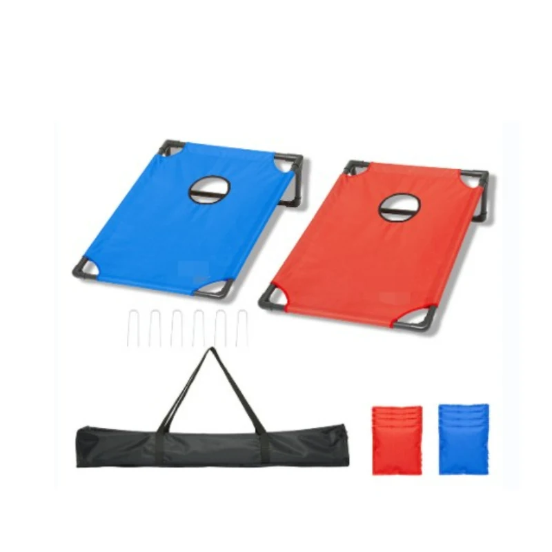 Portable PVC Framed Cornhole Toss Game Set 1