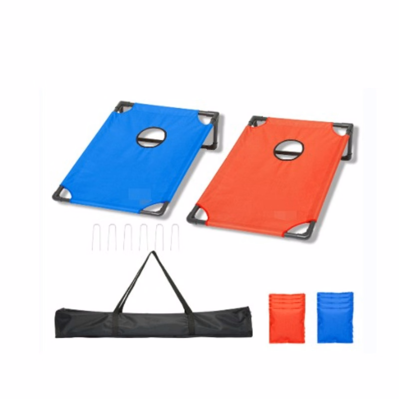 Portable PVC Framed Cornhole Toss Game Set