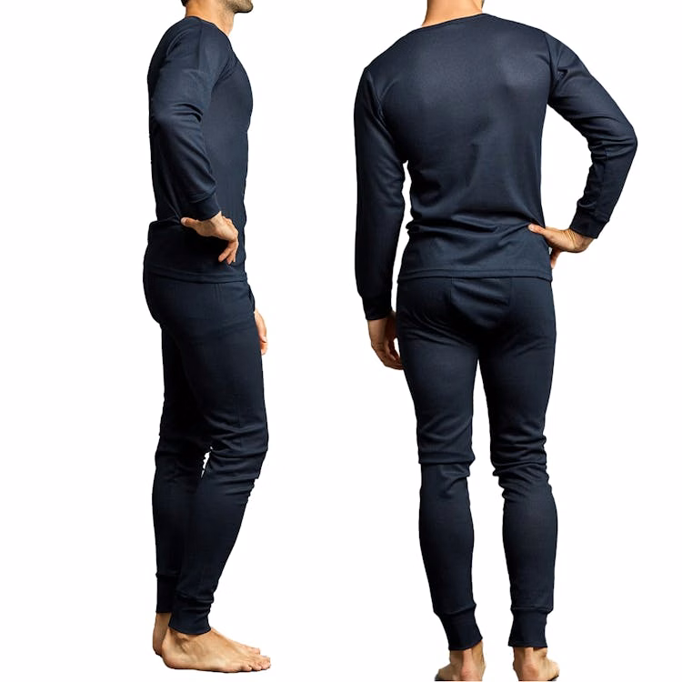 Adult Thermal Underwear Sets - 2XL Navy