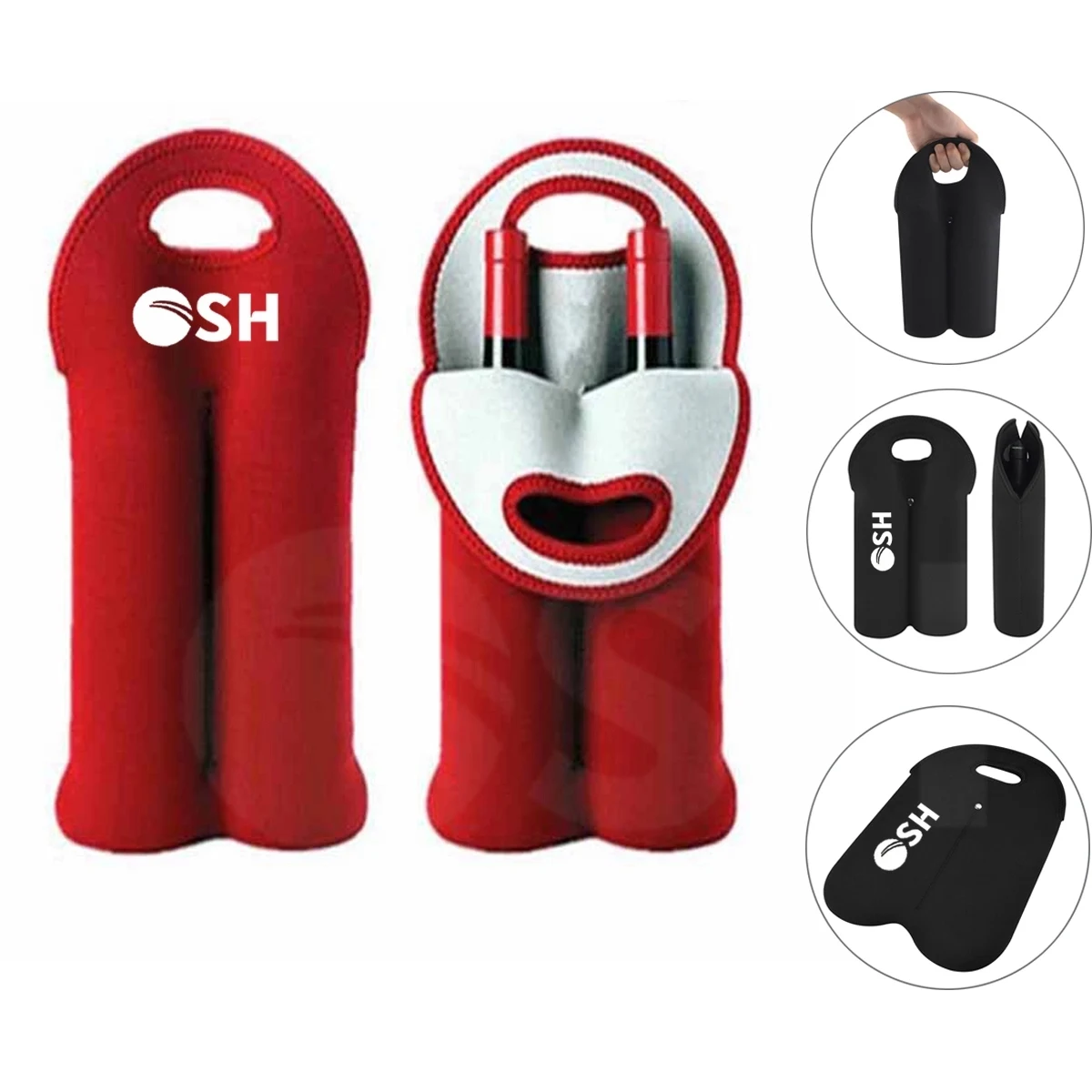 Double Neoprene Wine Carrier 1