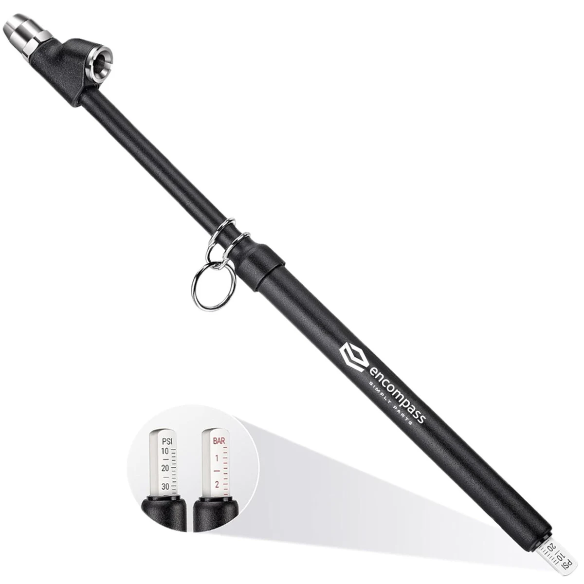 14" Dual Head Tire Pressure Gauge 1