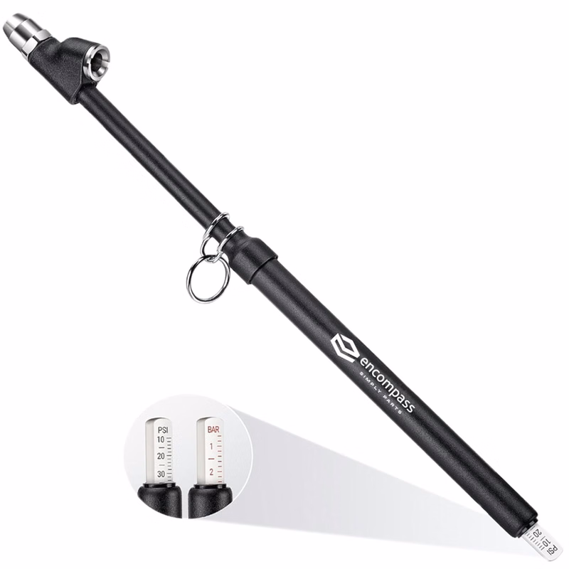 14" Dual Head Tire Pressure Gauge