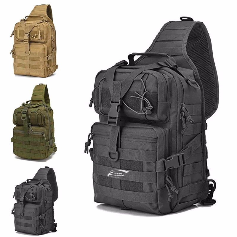 Tactical Single Shoulder Chest Bag Waterproof Crossbody