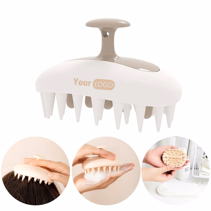 Polypropylene 2-in-1 Massage Shampoo CombV