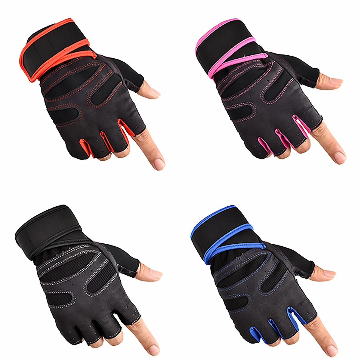Half Finger Cycling Gloves for Biking and Sports 1