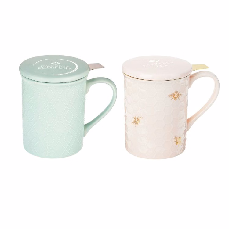 Pinky Up® Annette™ Ceramic Tea Infuser Mug