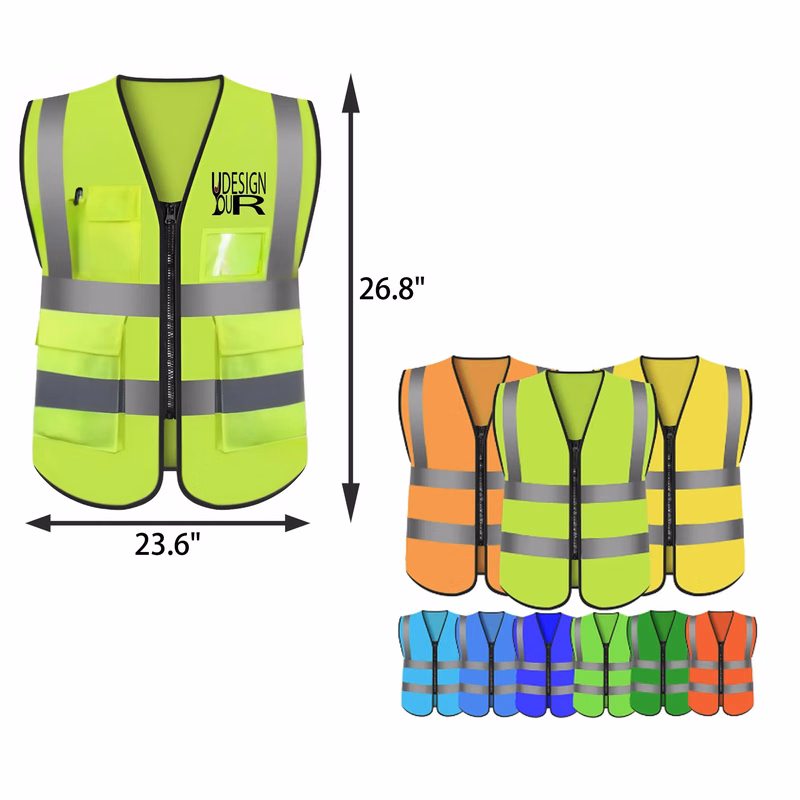 MOQ 50 PCS Reflective Safety Vest