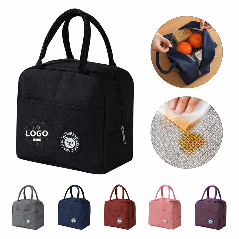 Compact Portable Tote Lunch Insulated Bag