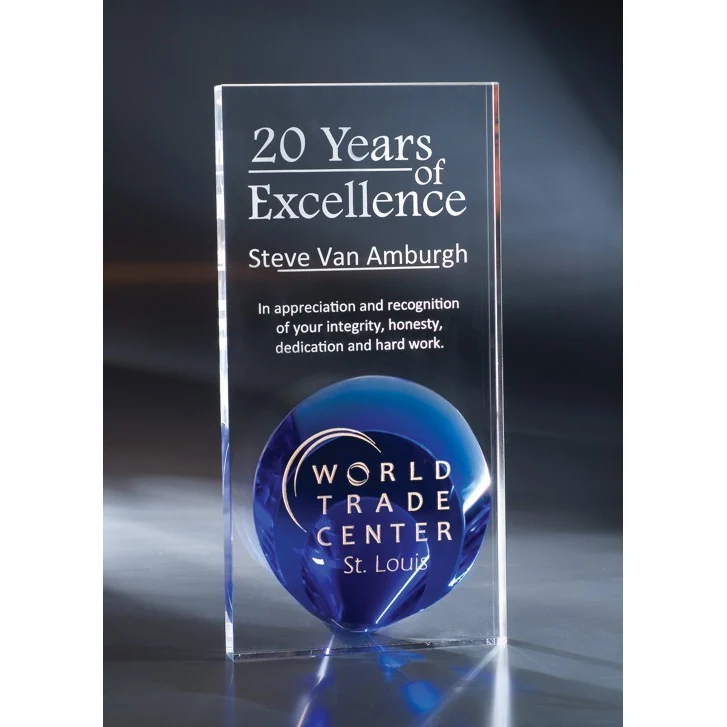Artistic Expressions Crystal Dante Award 1