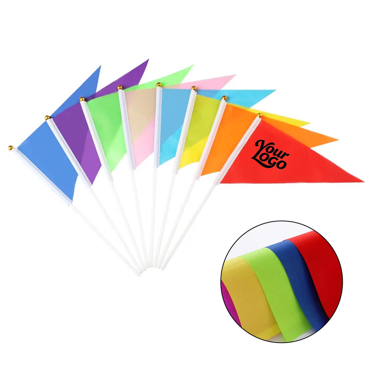 Triangle Hand Flags 1