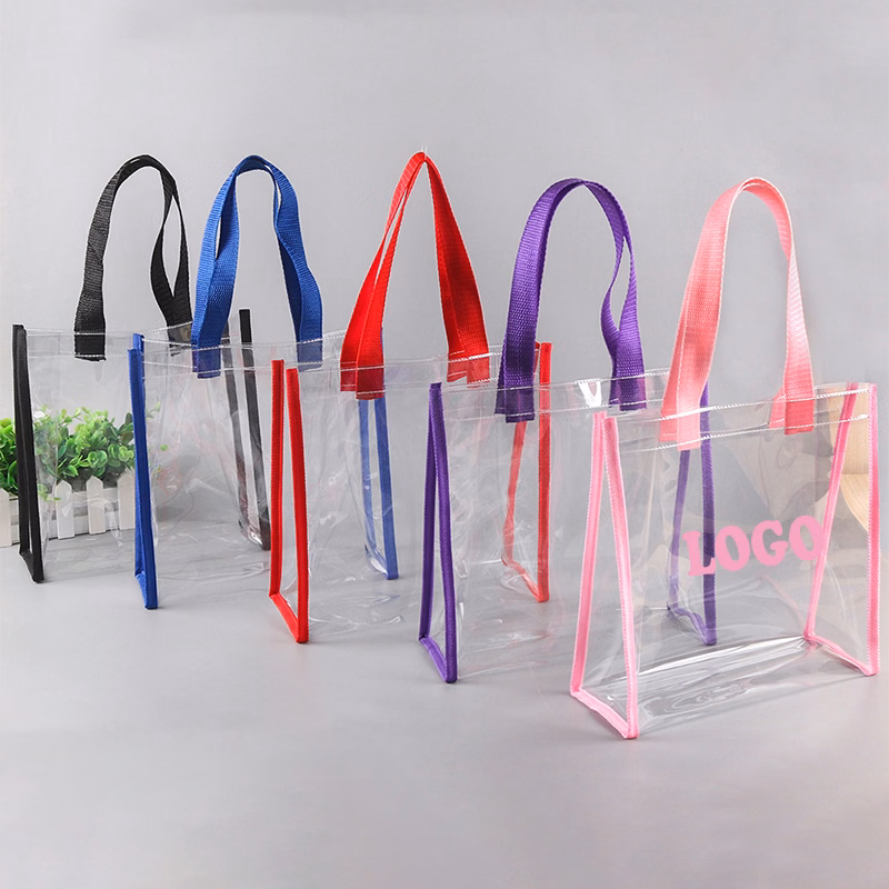 Reusable PVC Clear Tote Bag