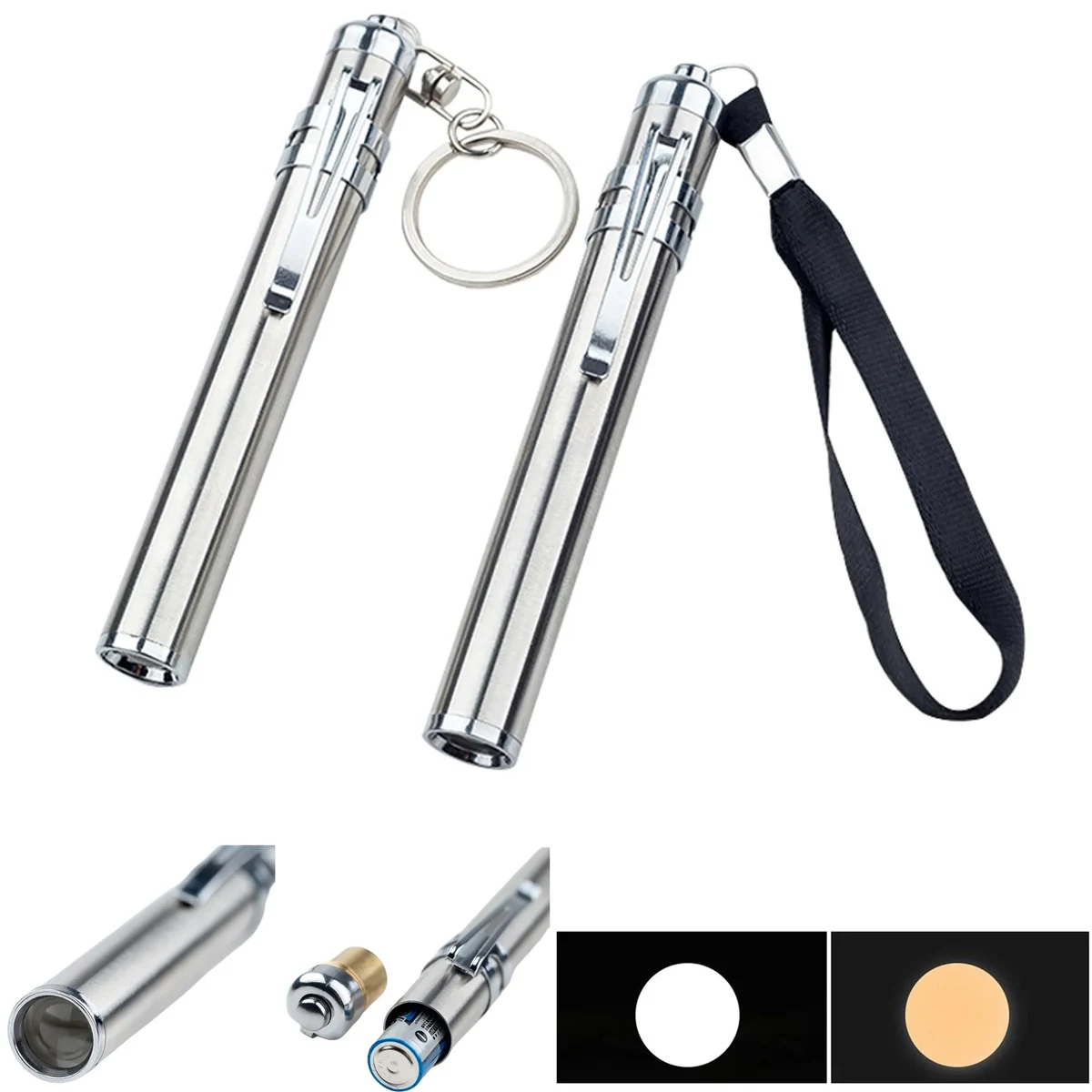 MOQ 50PCS LED Penlight Mini Flashlight 1