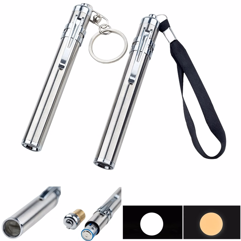 MOQ 50PCS LED Penlight Mini Flashlight