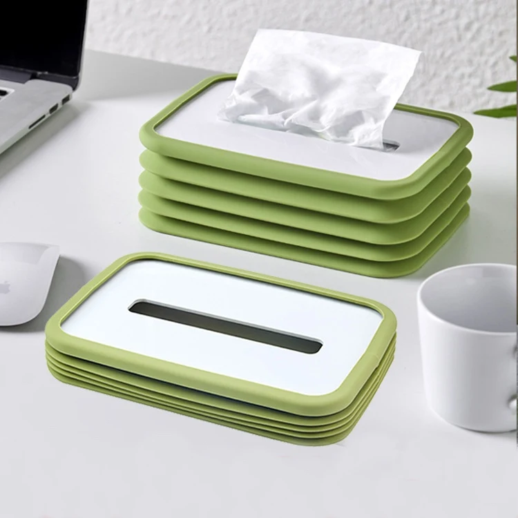 Foldable Tissue Boxes Cover Holders 1
