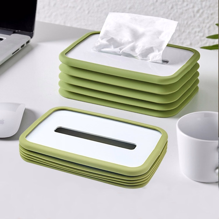 Foldable Tissue Boxes Cover Holders