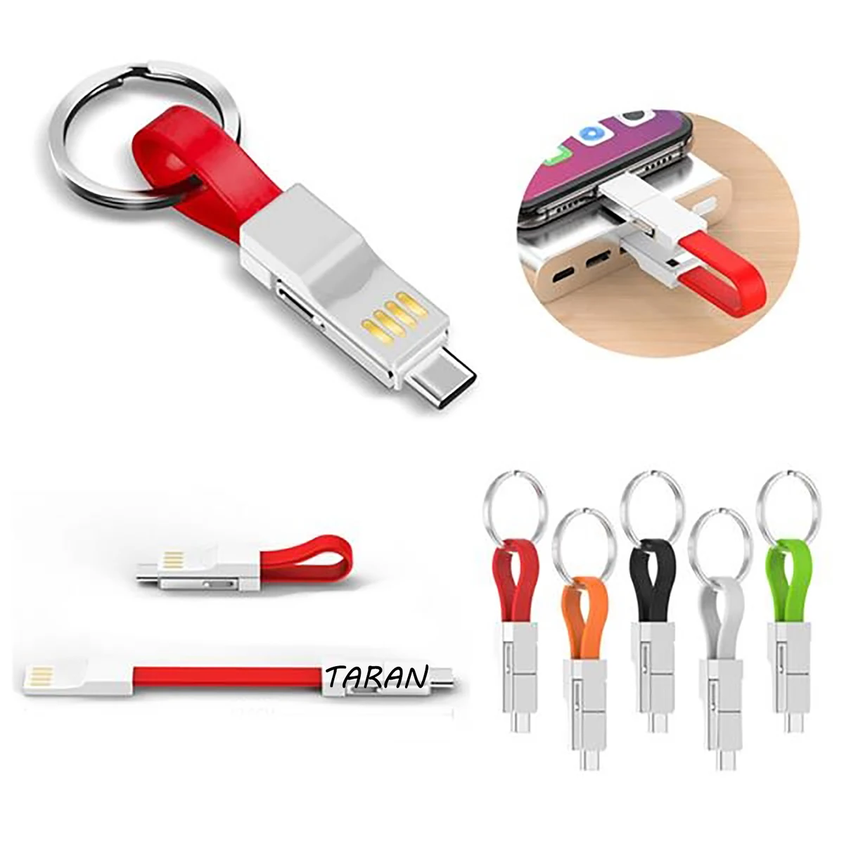 3-in-1 Magnetic Charging Cable(Keychain Design) 1