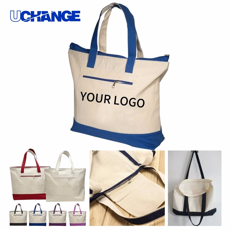 Canvas Tote Bag Carrier for Shopping