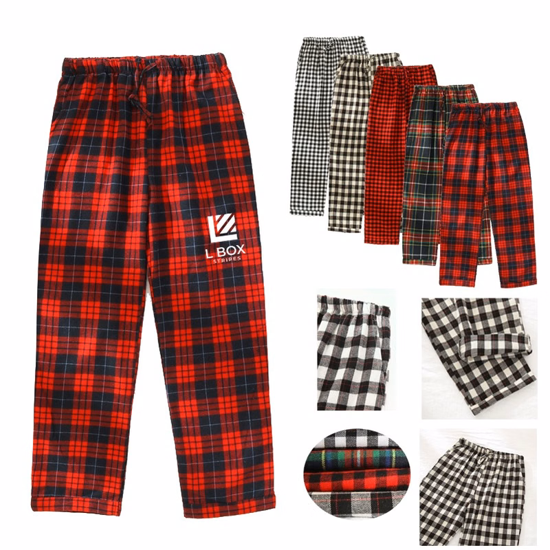 Women's Flannel Plaid Pajama Lounge Pants