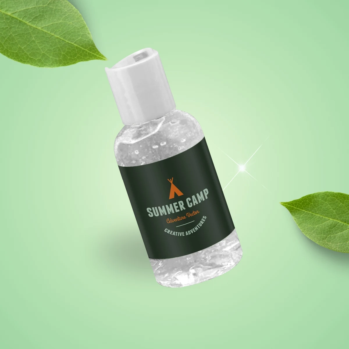 Aloe Vera Gel: 2 oz with Push Top Lid 1