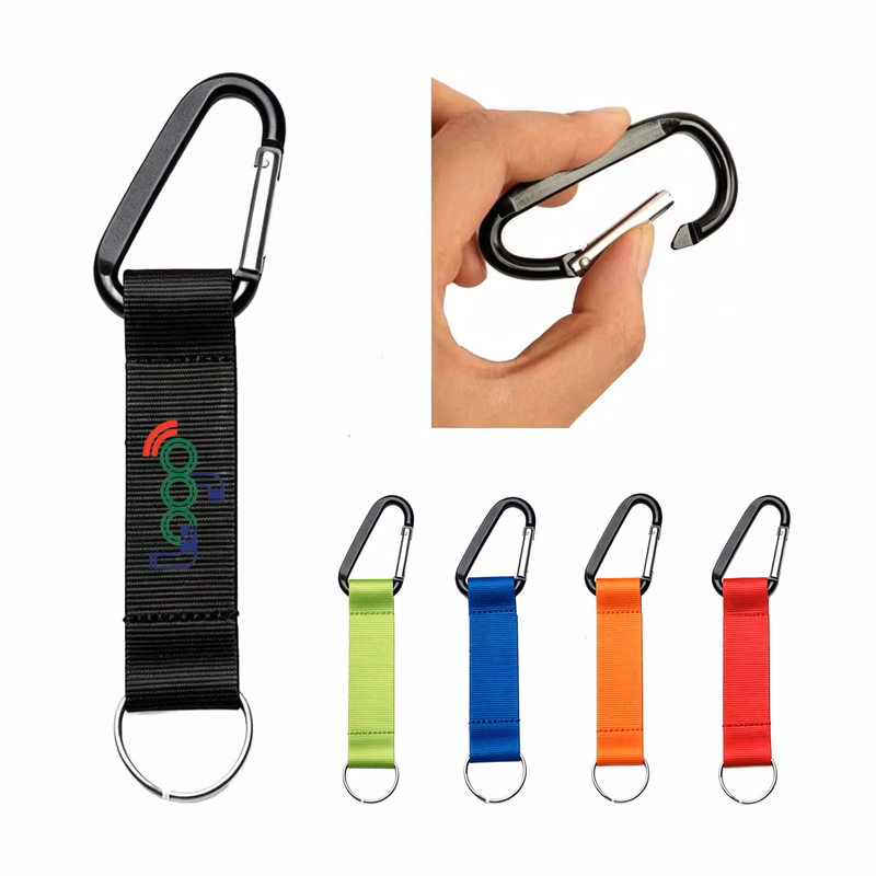 D-Ring Carabiner Lanyard Keychain Backpack