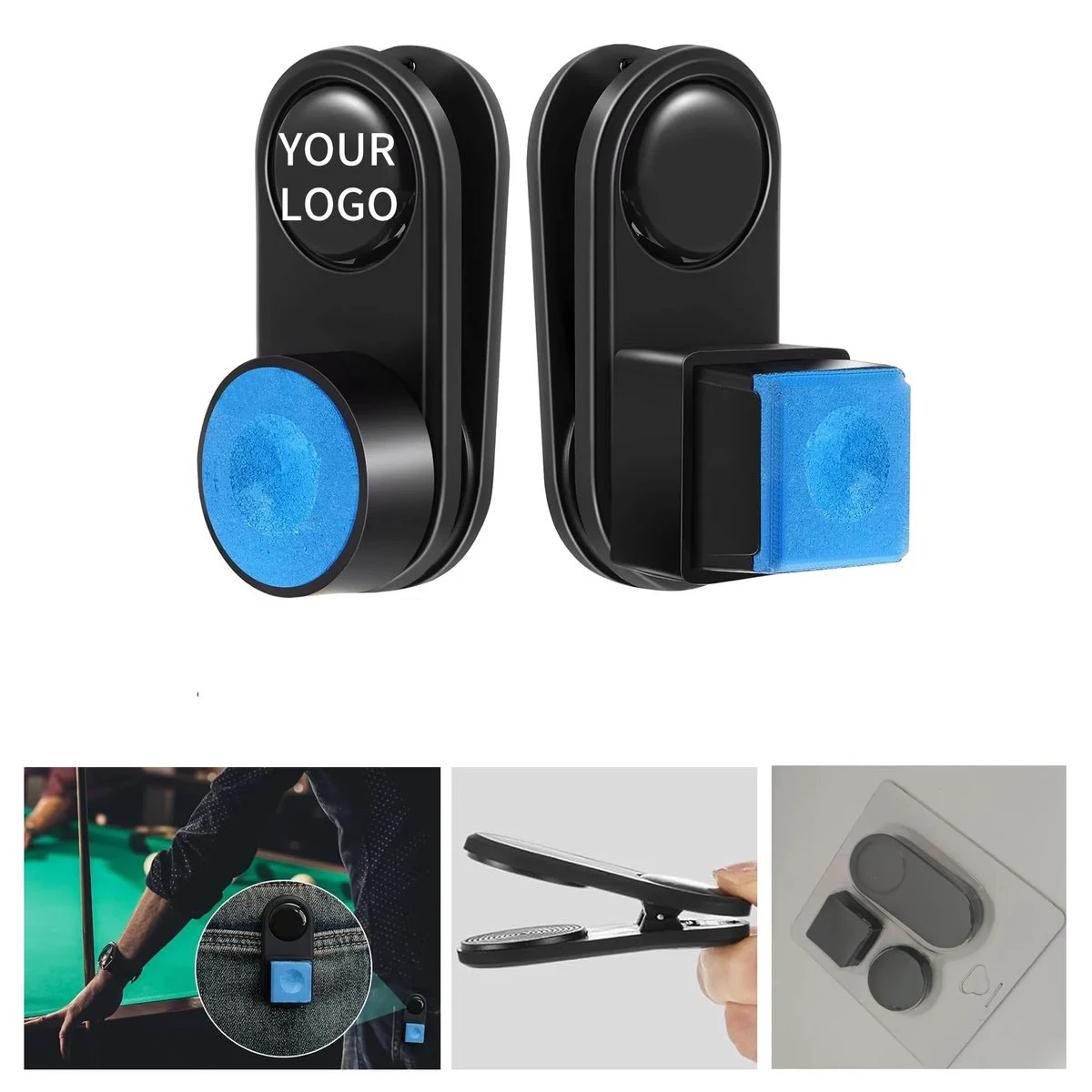 Magnetic Chalk Holder with Dust Cover for Travel 1