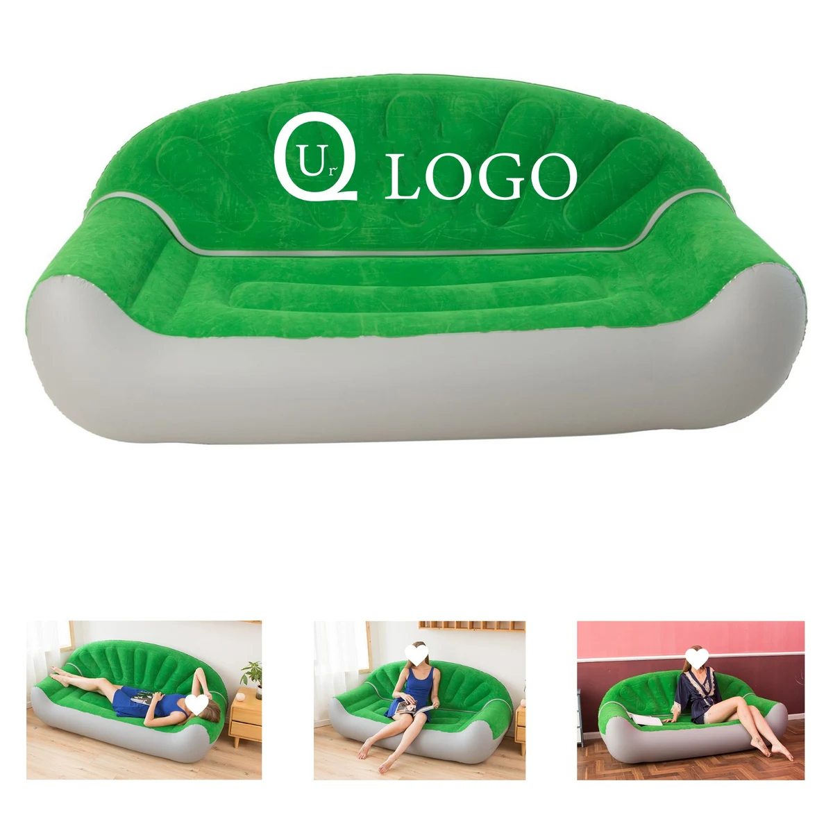 Double Inflatable Lazy Sofa 1