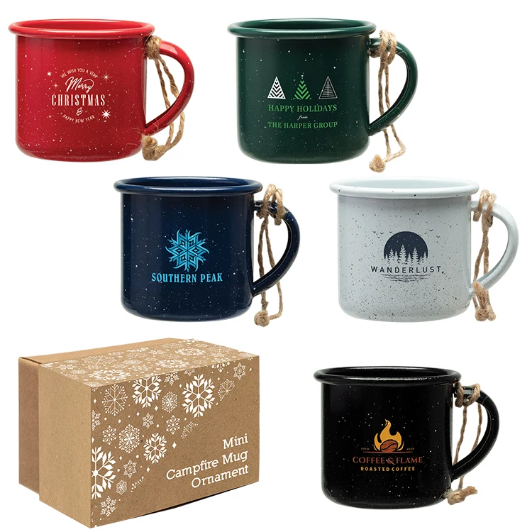 Mini Campfire Mug Ornament 1