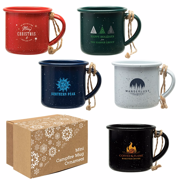 Mini Campfire Mug Ornament